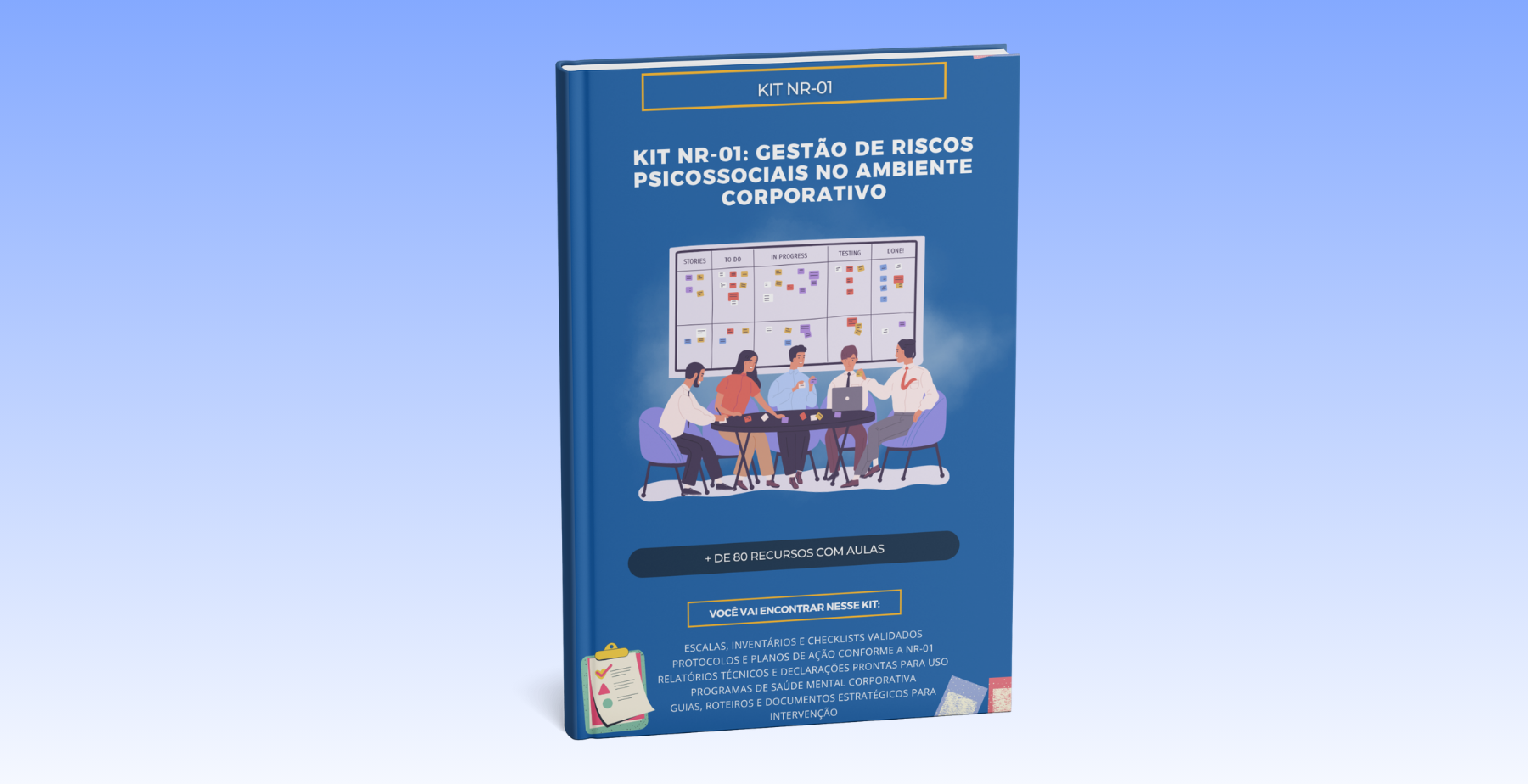 Kit NR-01: Gestão de Riscos Psicossociais no Ambiente Corporativo