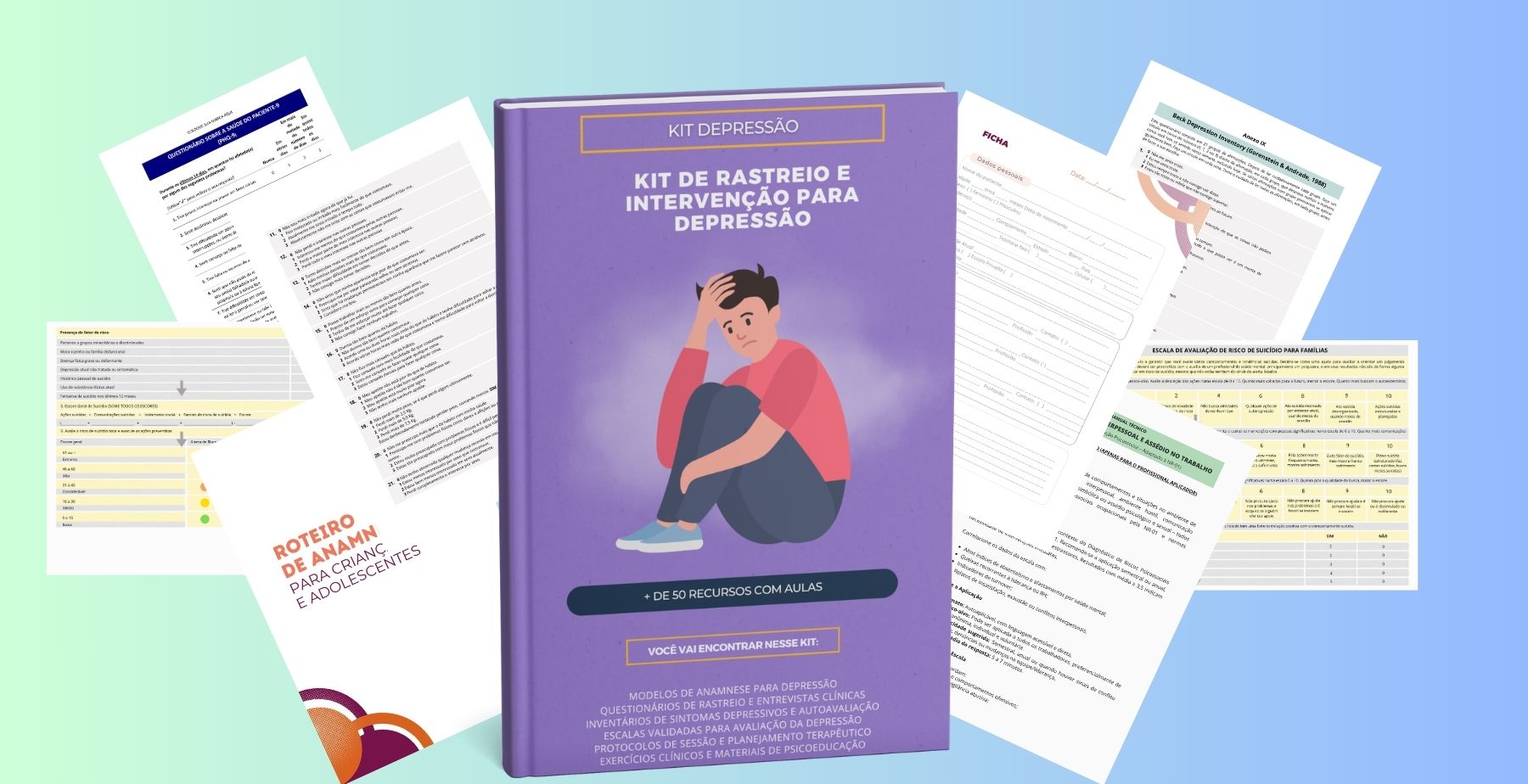 Kit de Rastreio e Intervenção para Depressão