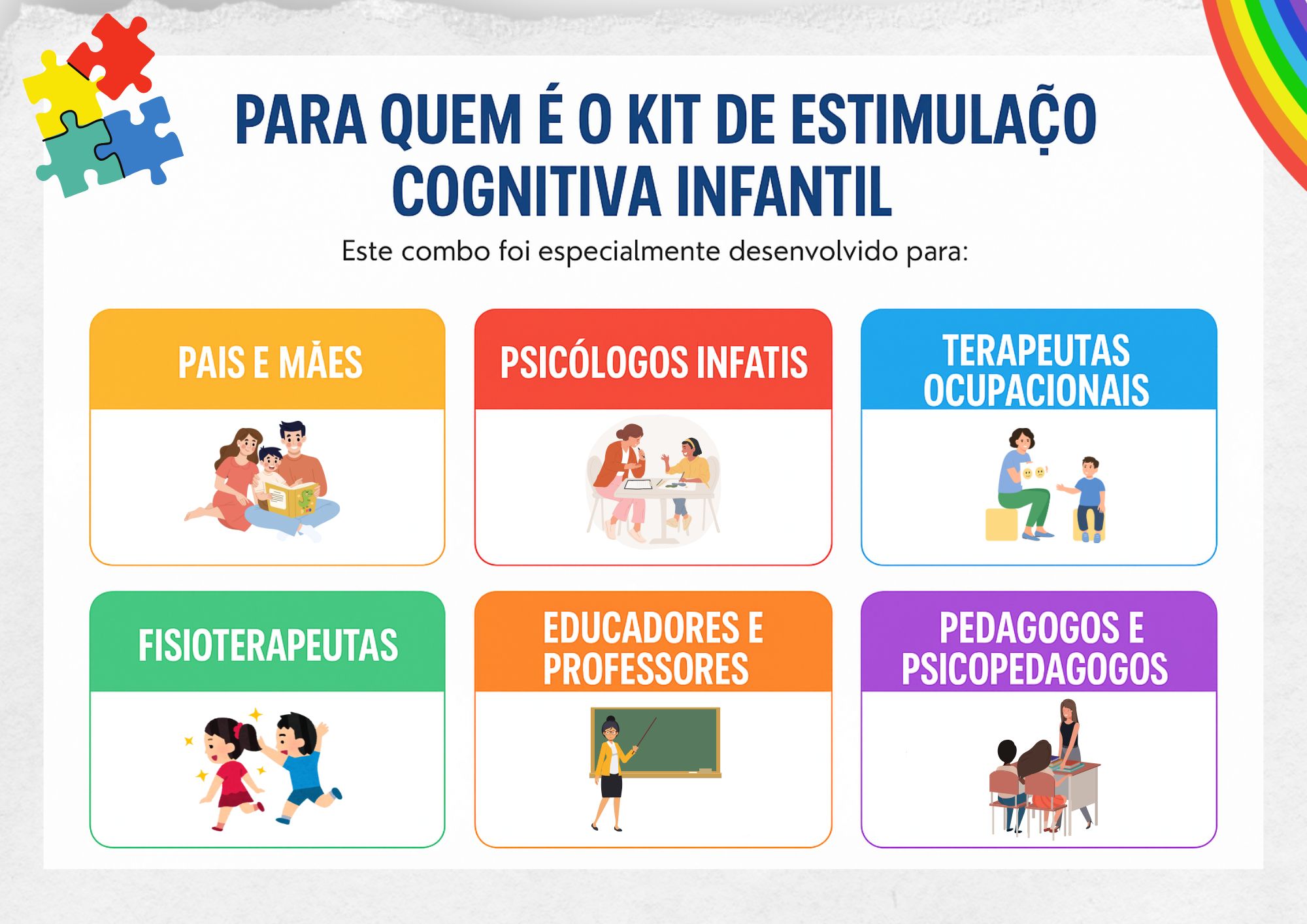 Kit de Estimulação Cognitiva Infantil